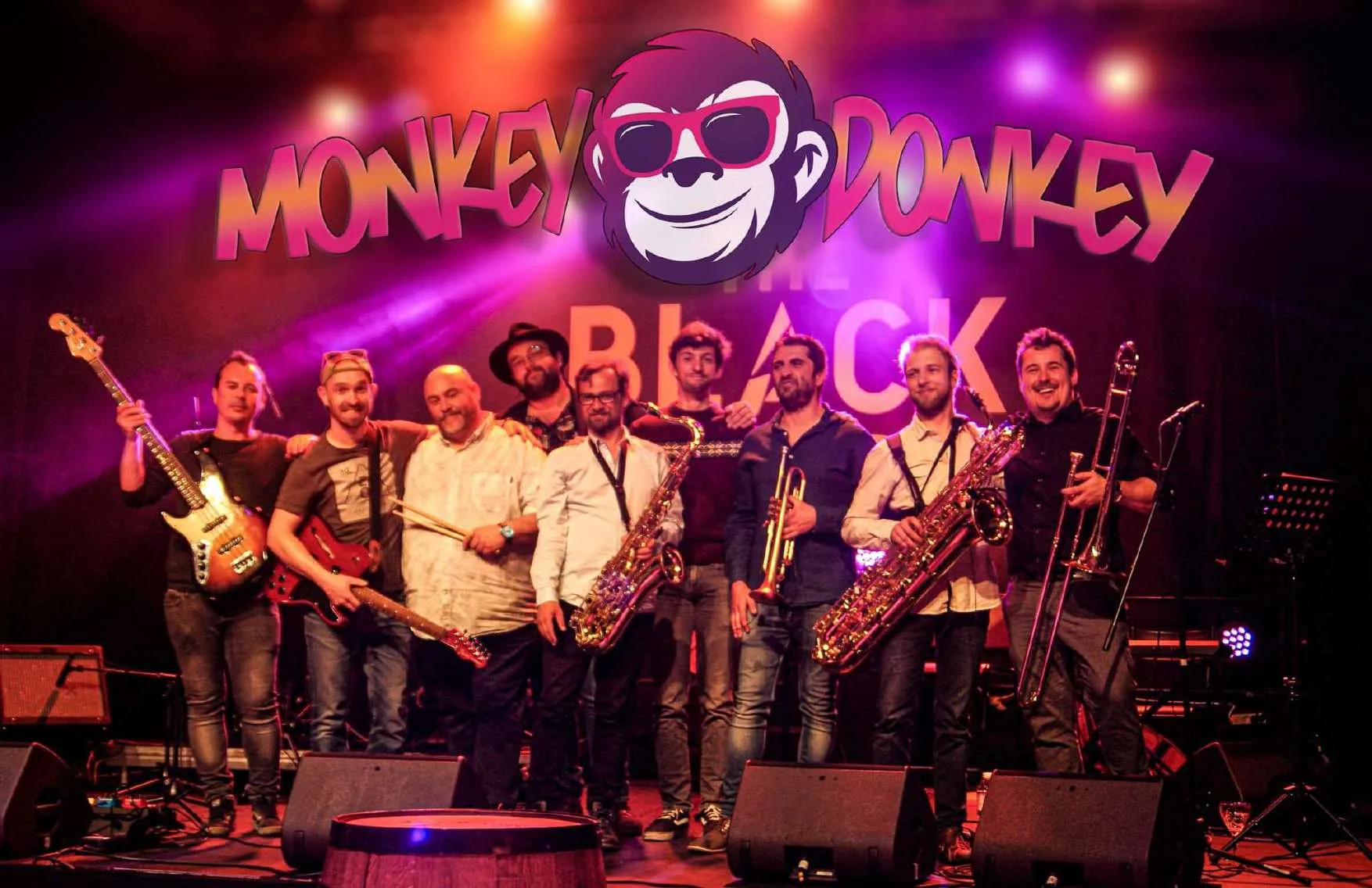 Le projet Monkey Donkey réuni sur scène