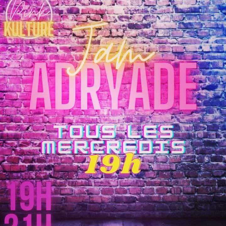 Affiche de la Jam Adryade